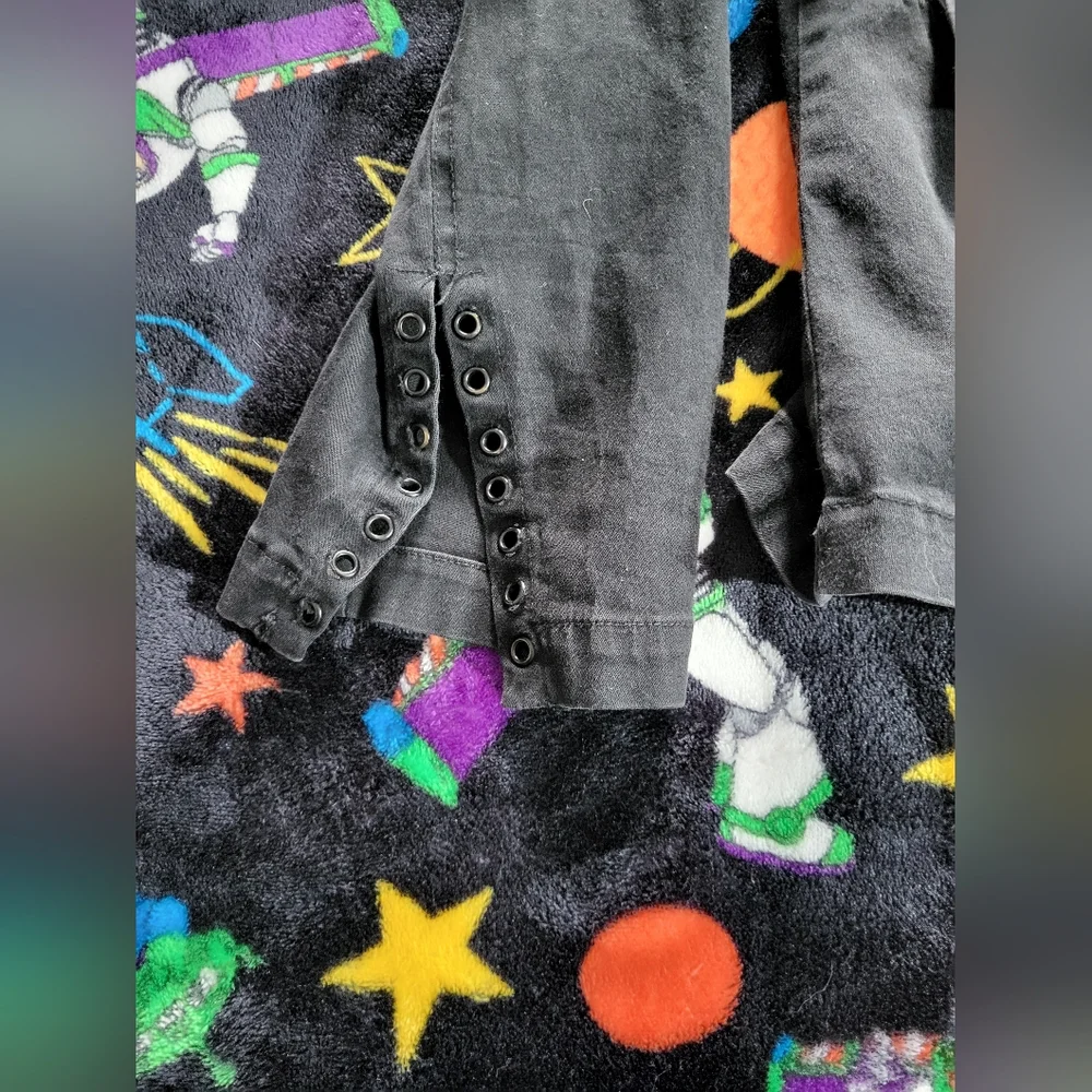 Tripp NYC VINTAGE 2X Black Button-Up Jacket with Lace Details - Picture 9 of 16